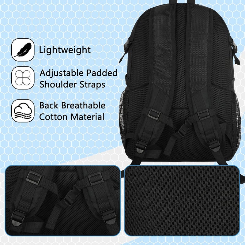 Goloni Soccer Backpack with Ball Holder - 30L Lightweight Water-Resistant Sports Bag for Men & Women, Ideal Football Equipment Backpack for Basketball Volleyball Training & Matches - Image 5
